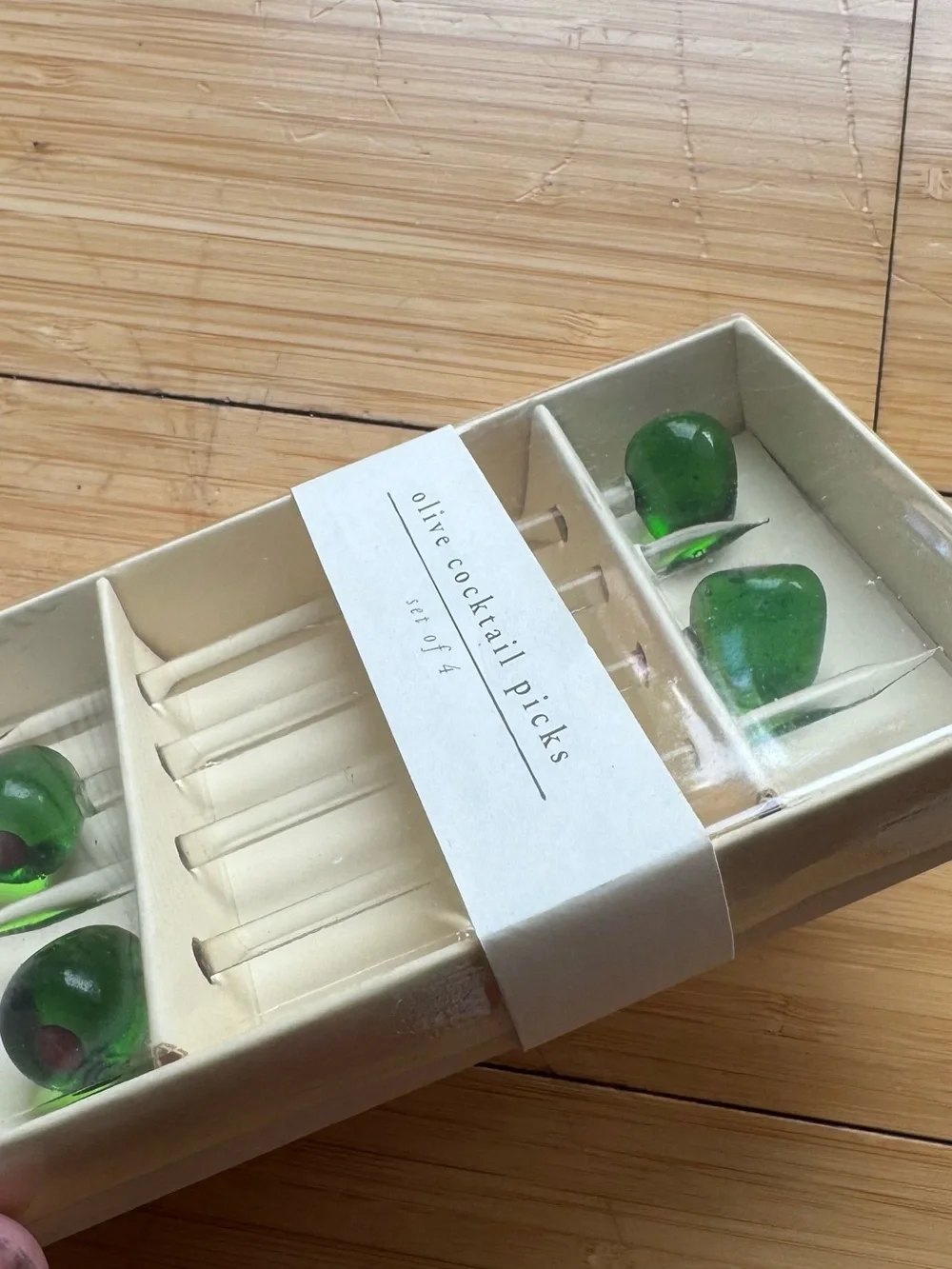 Olive cocktail picks
